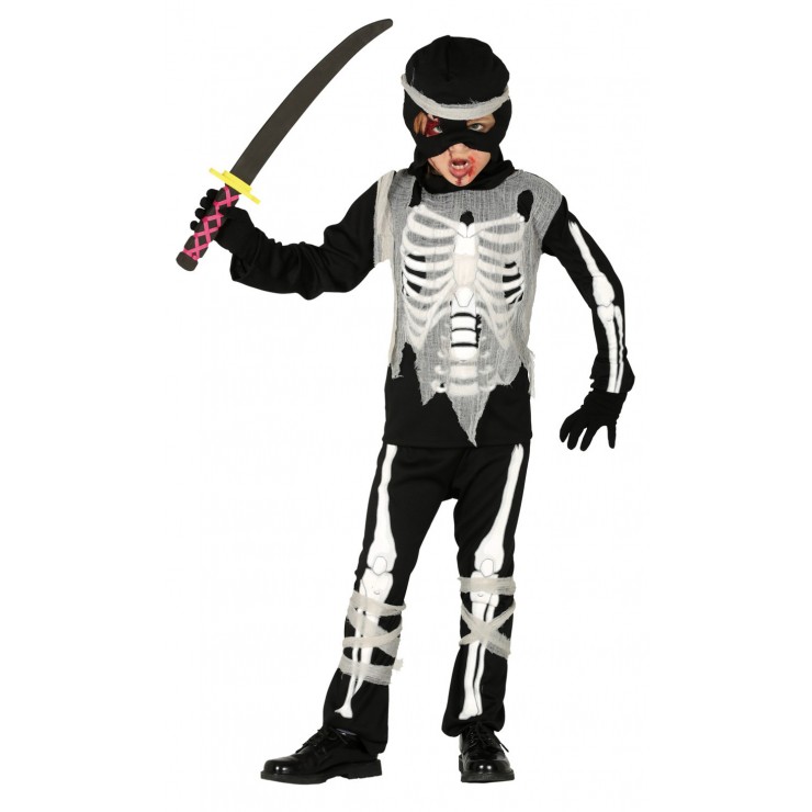 Déguisement squelette ninja