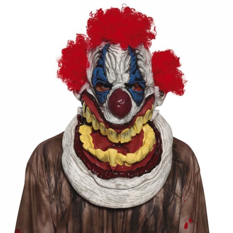 Masque de clown tueur géant adulte