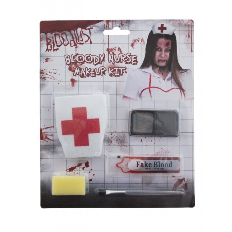 Kit maquillage infirmière zombie - Fiesta Republic