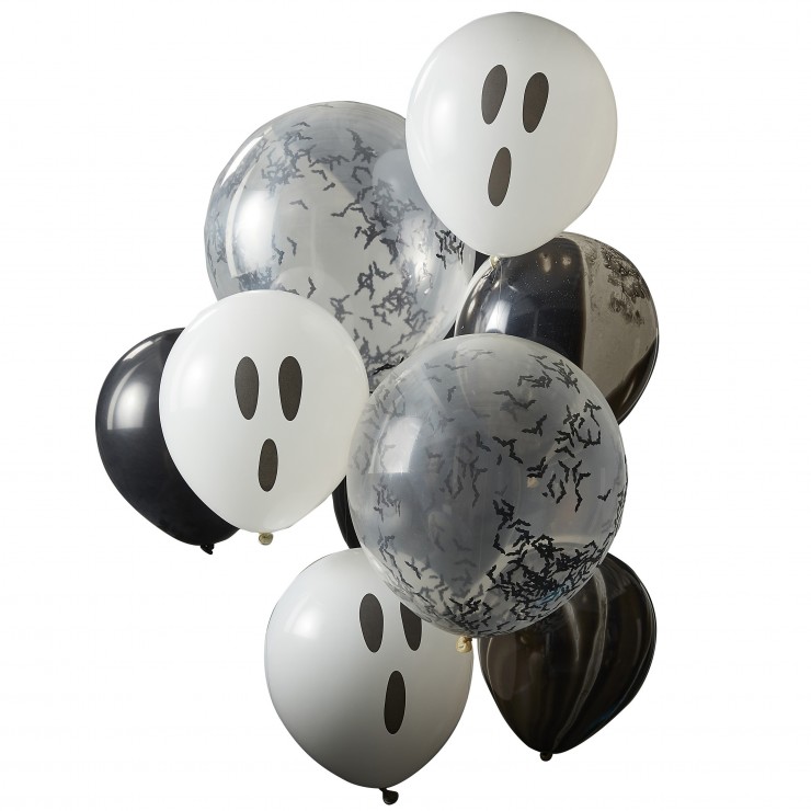 Assortiment de 9 ballons Halloween