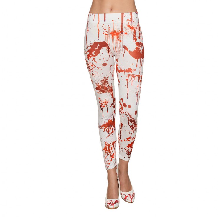 Legging ensanglanté