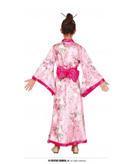 Kimono rose enfant