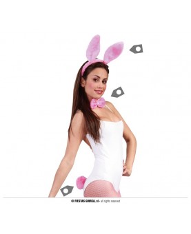 Set lapin rose