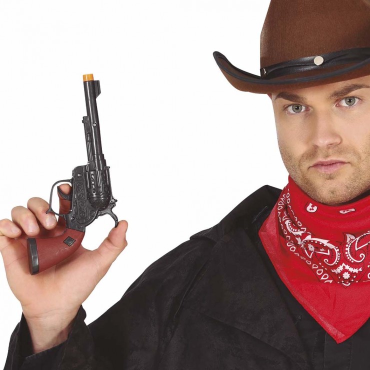 Revolver cowboy noir