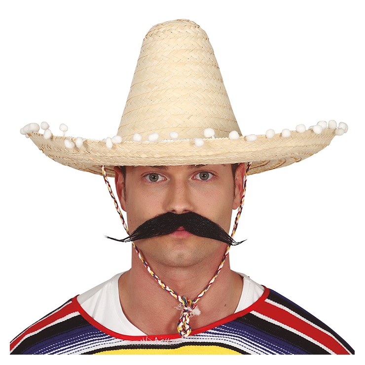 Sombrero Mexicain paille 45 cm