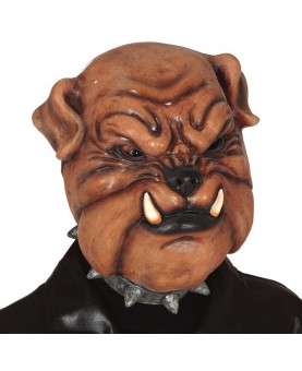 Masque bulldog latex pour adulte
