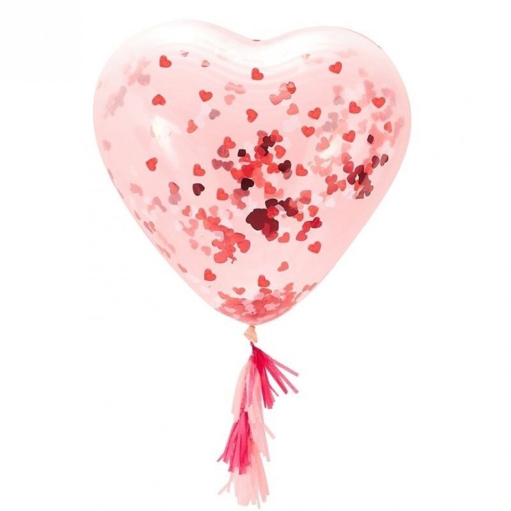 Ballon coeur rouge géant pour décoration saint-valentin ou mariage
