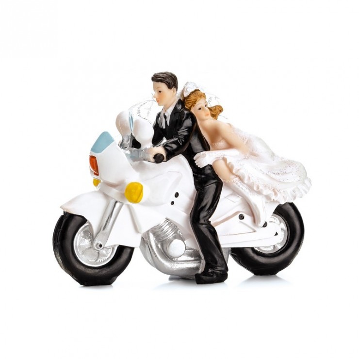 Figurine mariés à moto - Fiesta Republic