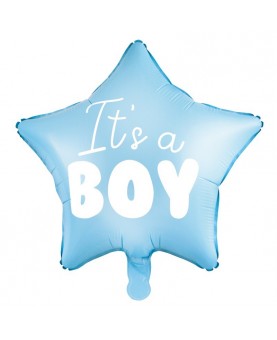 Ballon étoile it's a boy