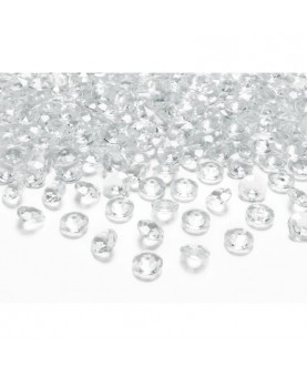 Confettis de table diamants
