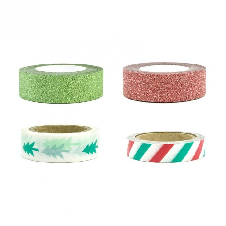 Washi tape Noël x4