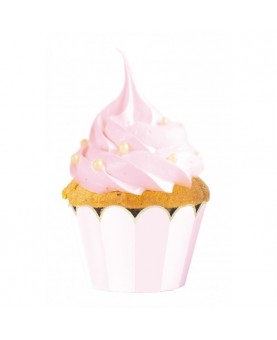 Cupcake wrappers babypink