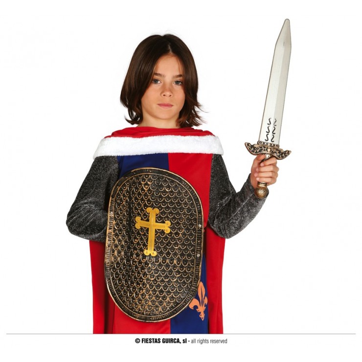 Bouclier et épée médiévale