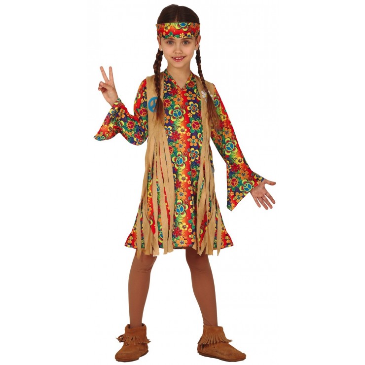 Costume fille hippie