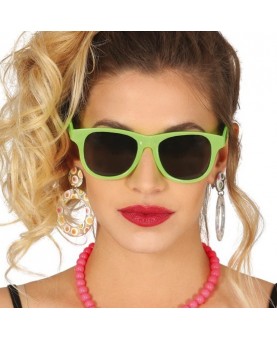 Lunettes vert fluo