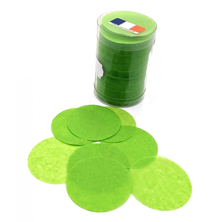 Confettis de scène vert tilleul - Fiesta Republic