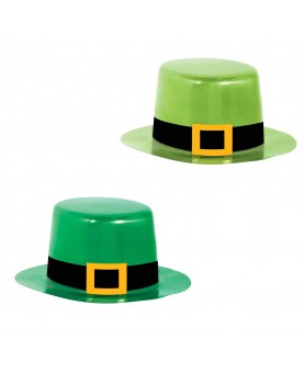 8 mini chapeaux verts pour la saint Patrick