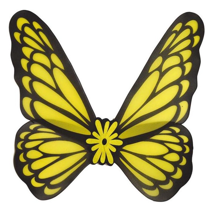 Ailes papillon jaune