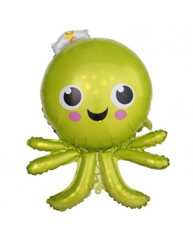 Ballon mylar octopus