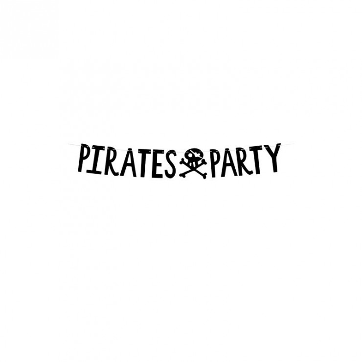 Banderole Pirates Party 1m