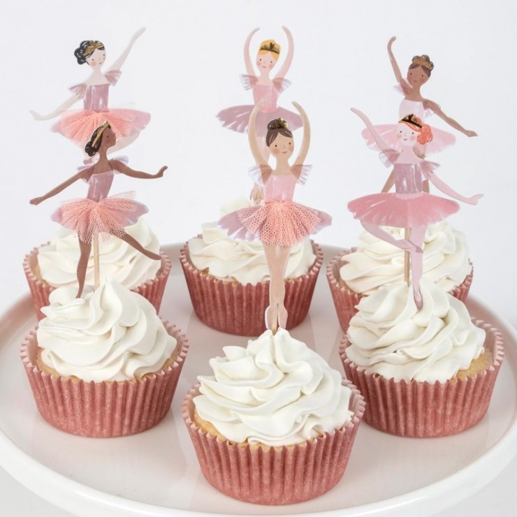 Kit cupcake ballerines x24