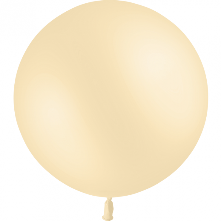 Ballon ivoire latex 92 cm