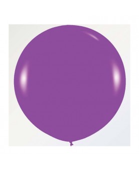 Ballon violet latex 92 cm - Fiesta Republic