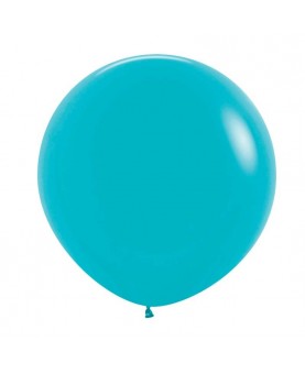 Ballon turquoise latex 92 cm