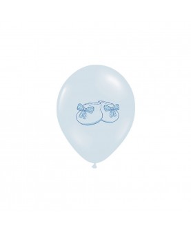 Ballon Baby Shower Bleu x6