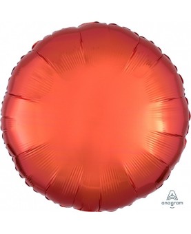 Ballon Orange métallisé