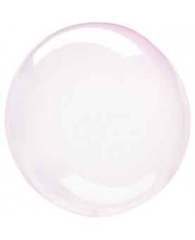 Ballon boule rose cristal