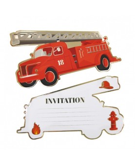 Invitations pompiers