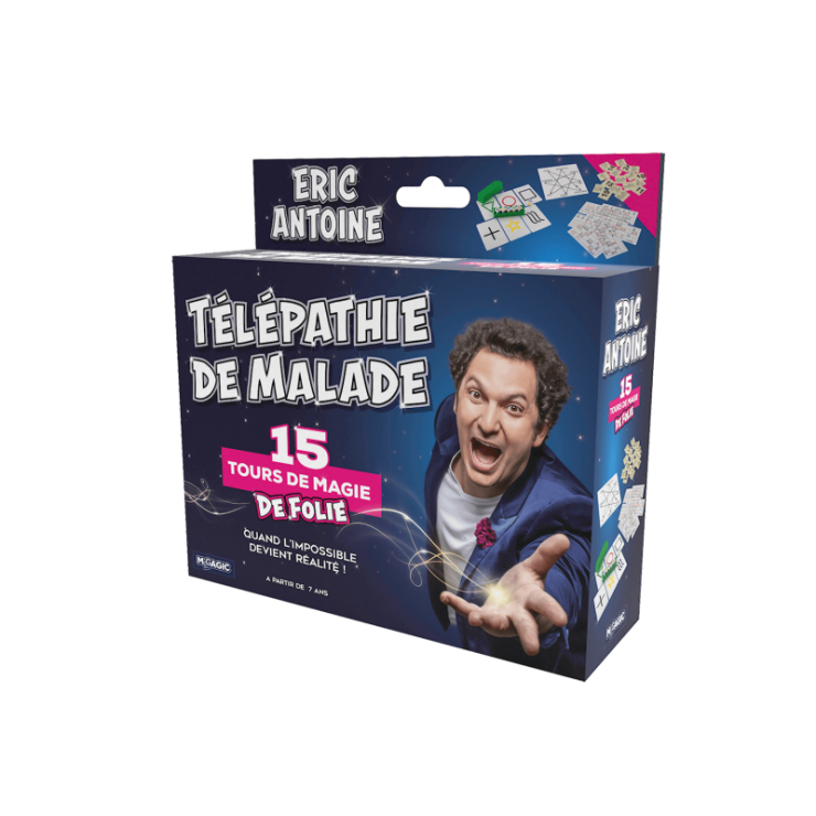 Coffret 15 tours de magie télépathie de malade