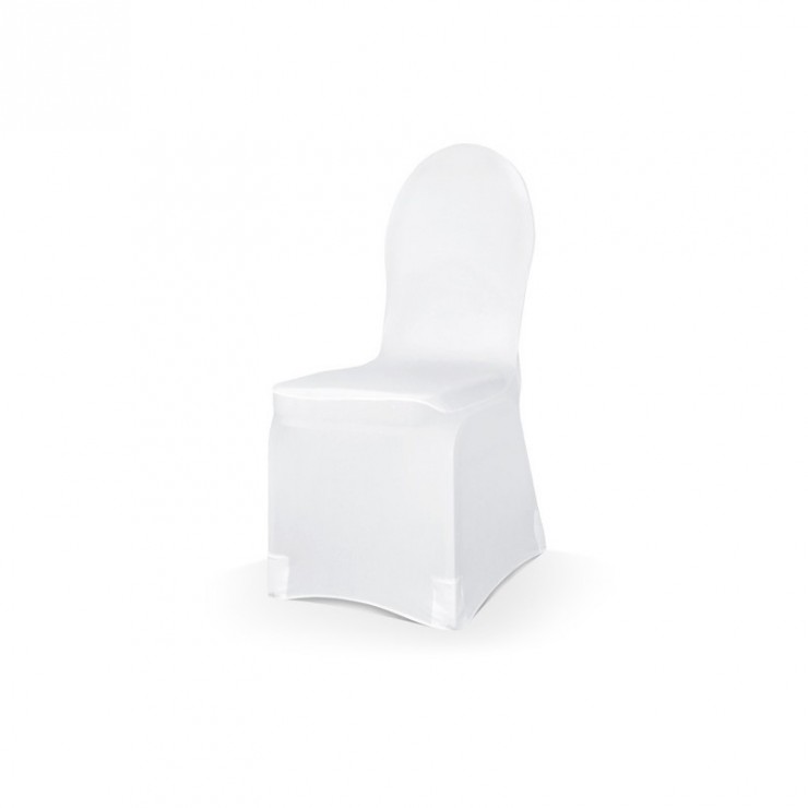 Housse chaise blanche stretch - Fiesta Republic