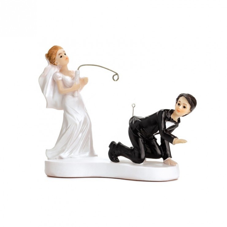 Figurine mariés humouristique