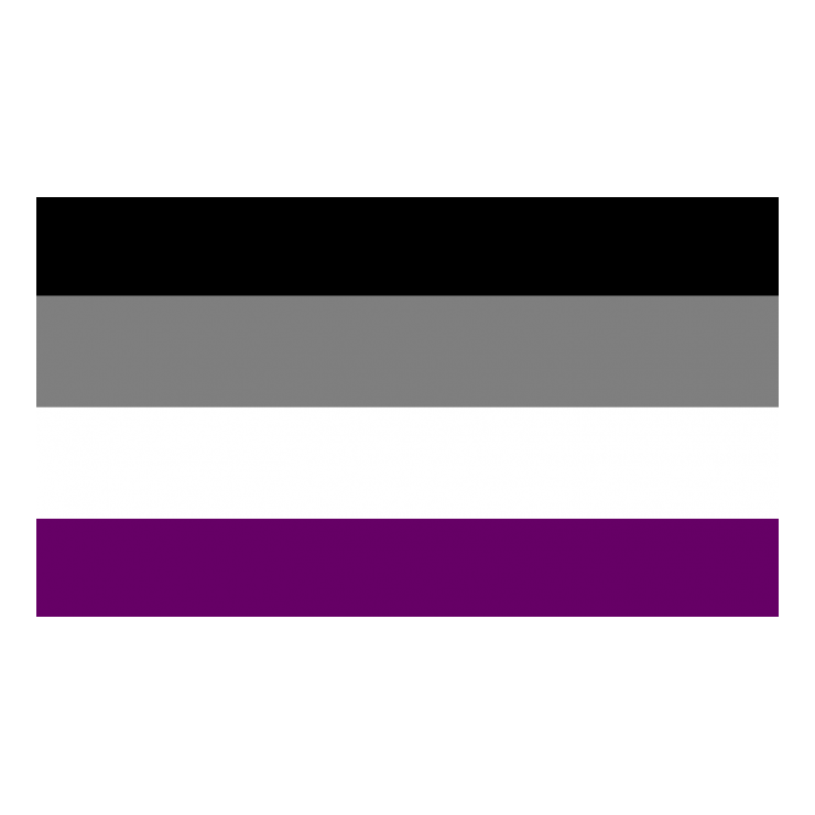 Drapeau asexuel