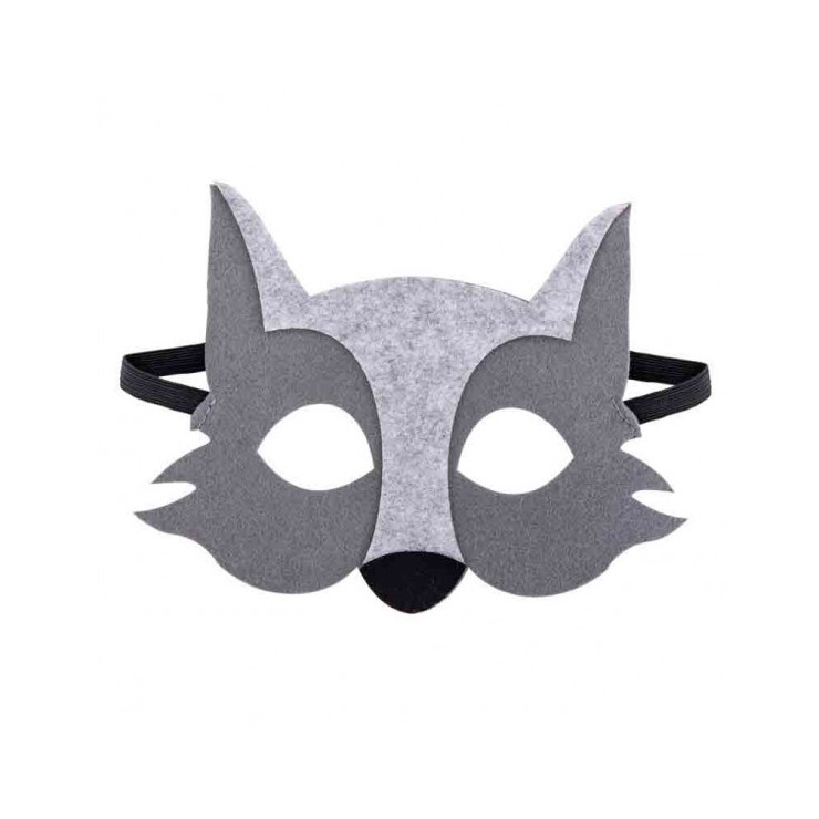 Masque loup gris enfant - Fiesta Republic