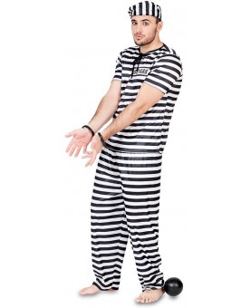 Costume prisonnier adulte