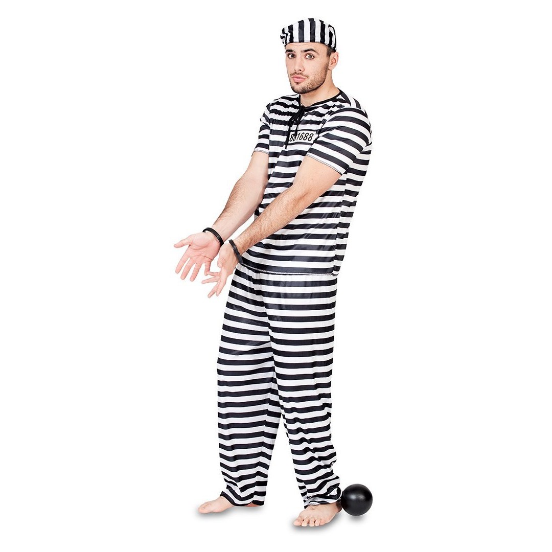 Costume prisonnier adulte