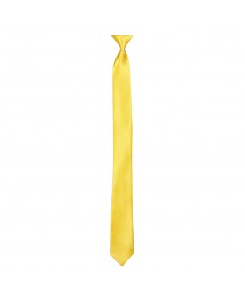 Cravate jaune fluo