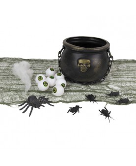 Set chaudron Halloween 16...