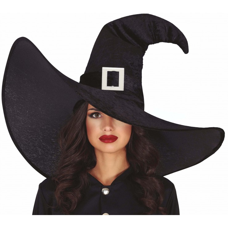 Chapeau sorcière noir extra grand