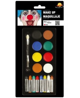 Set maquillage palette et crayons