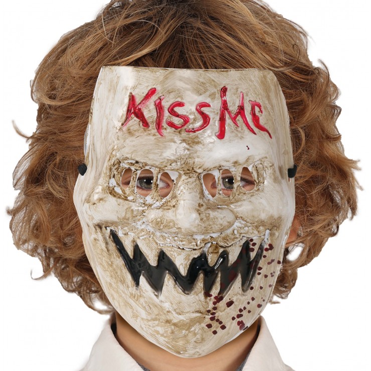 Masque "Kiss me" enfant