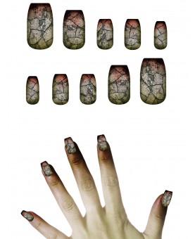 Faux ongles de zombie