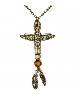 Collier totem Indien