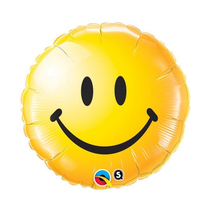Ballon Mylar Smiley