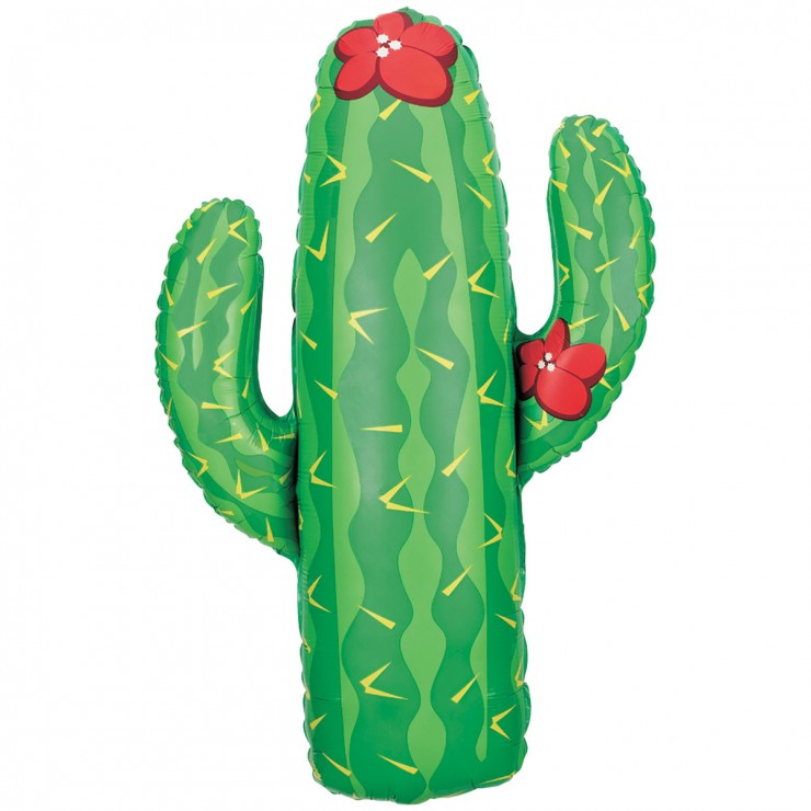 Ballon Mylar Cactus