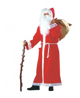 Manteau de père Noël extra long