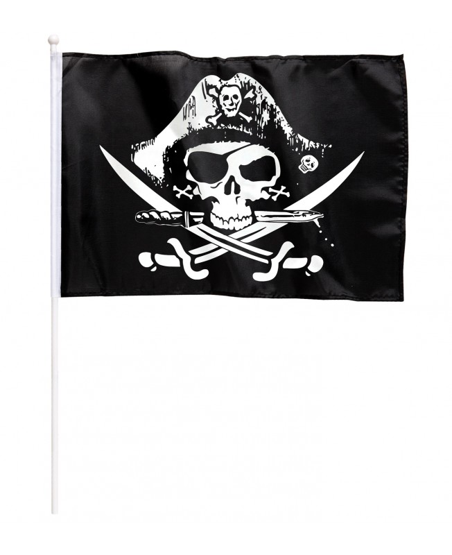 Drapeau Flottant Les pirates - Décoration de fête Pirates